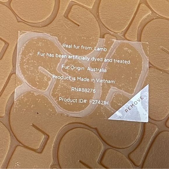 UGG Dalla Plaid Slippers Slides Clogs Gold Logo Sheepskin Winter Plaid Strap - Picture 5 of 11